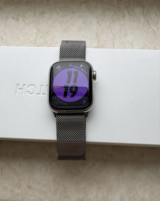 Оригінал Apple Watch Series 7 (41mm) Silver Stainless Steel