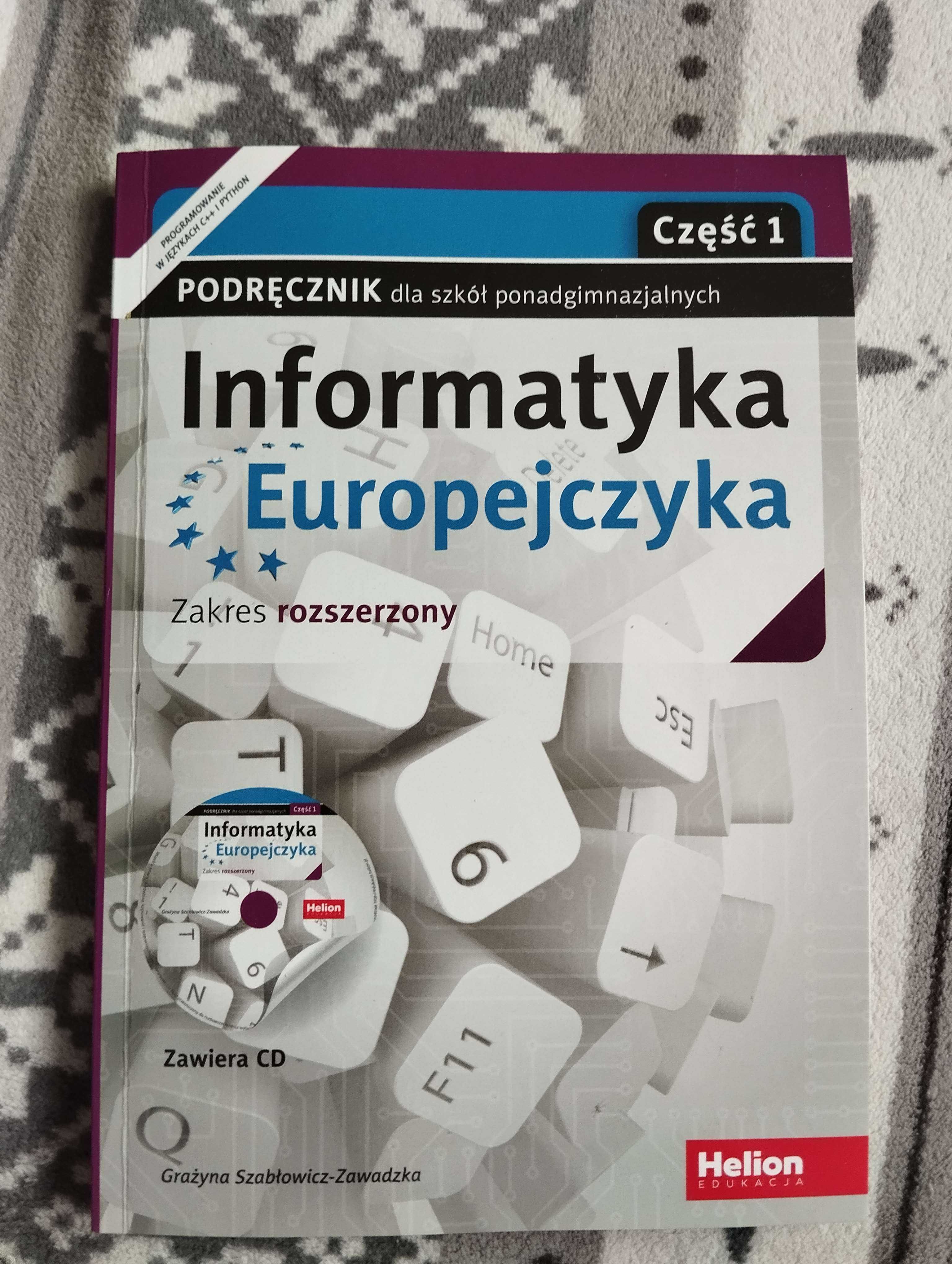 Informatyka Europejczyka, część 1, zakres rozszerzony