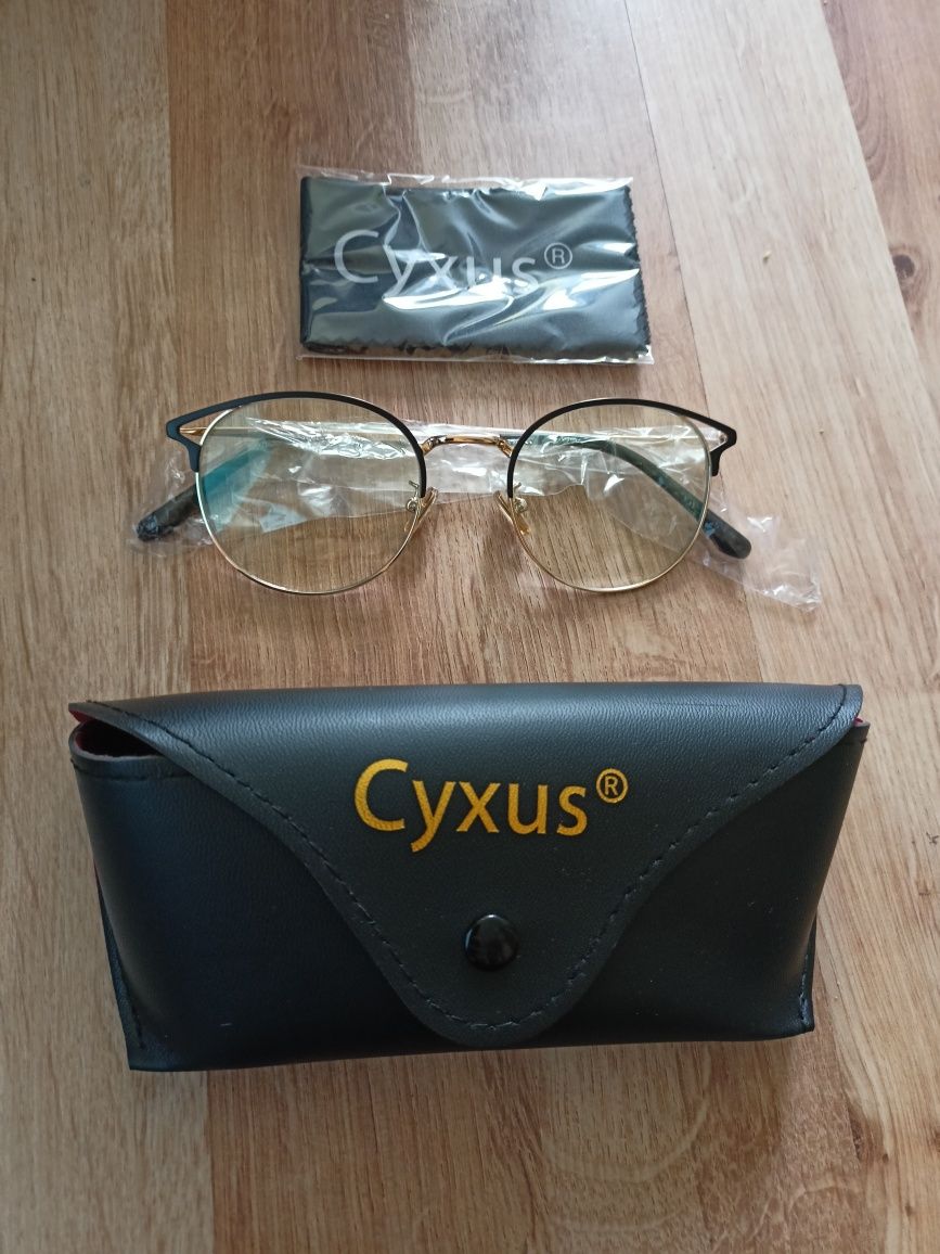 Okulary damskie z kocim okiem CYXUS