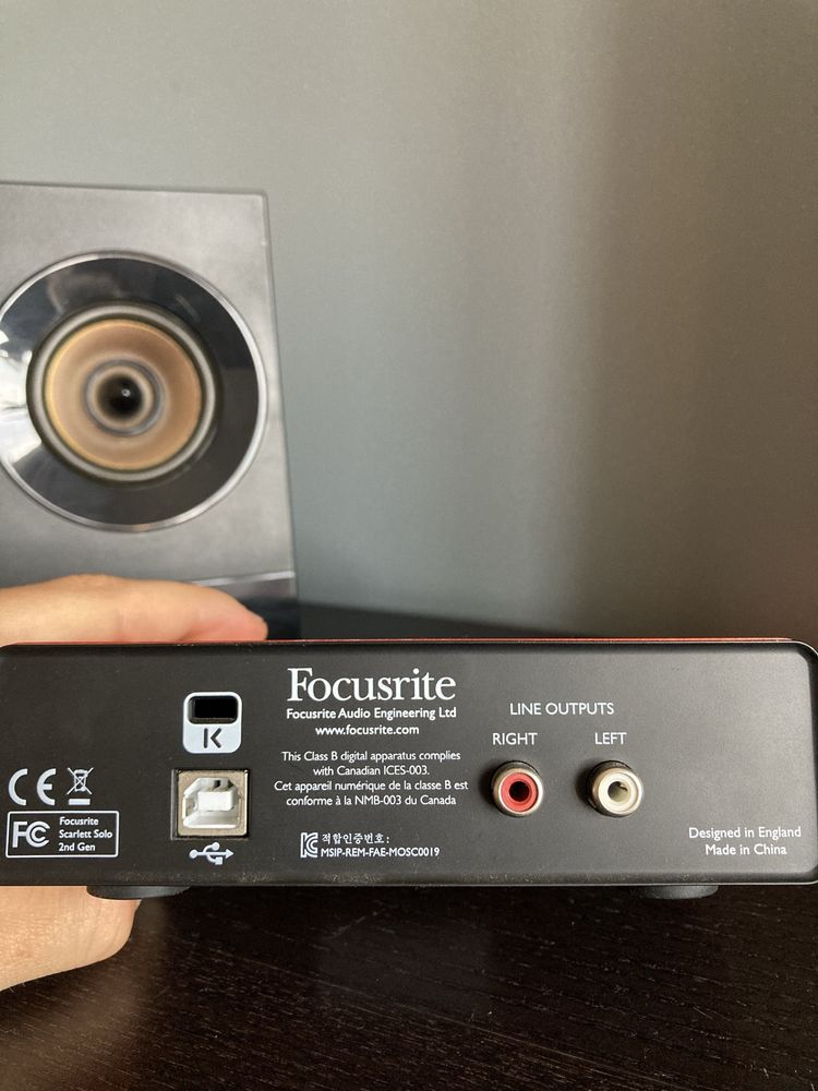 Focusrite Scarlett Solo 2nd Gen