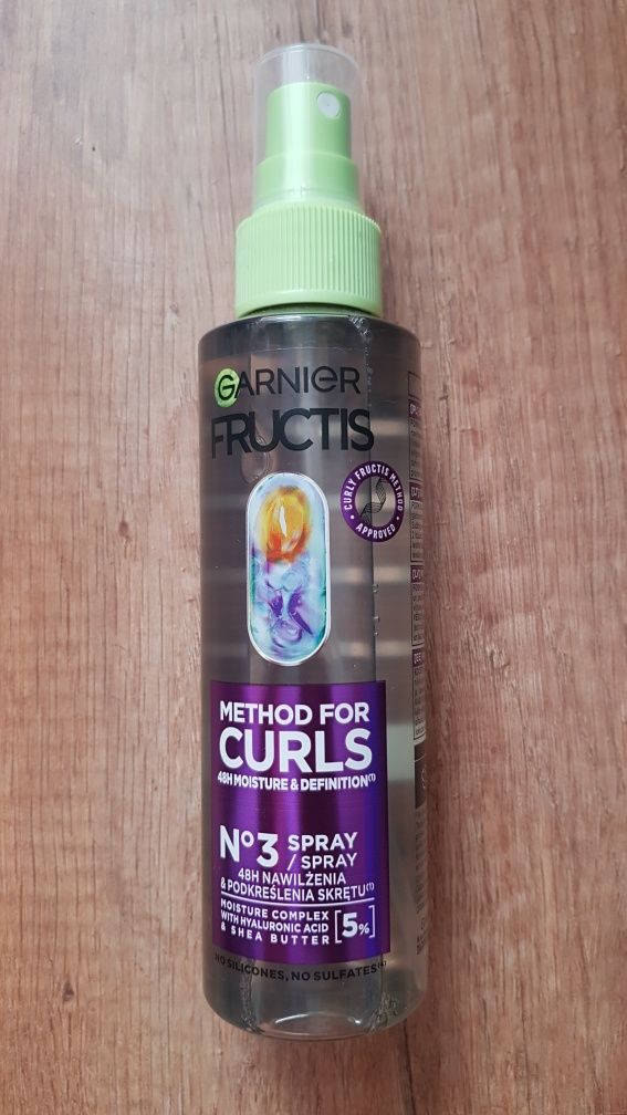 Garnier Fructis Curls spray do kręconych włosów loków nawilżający