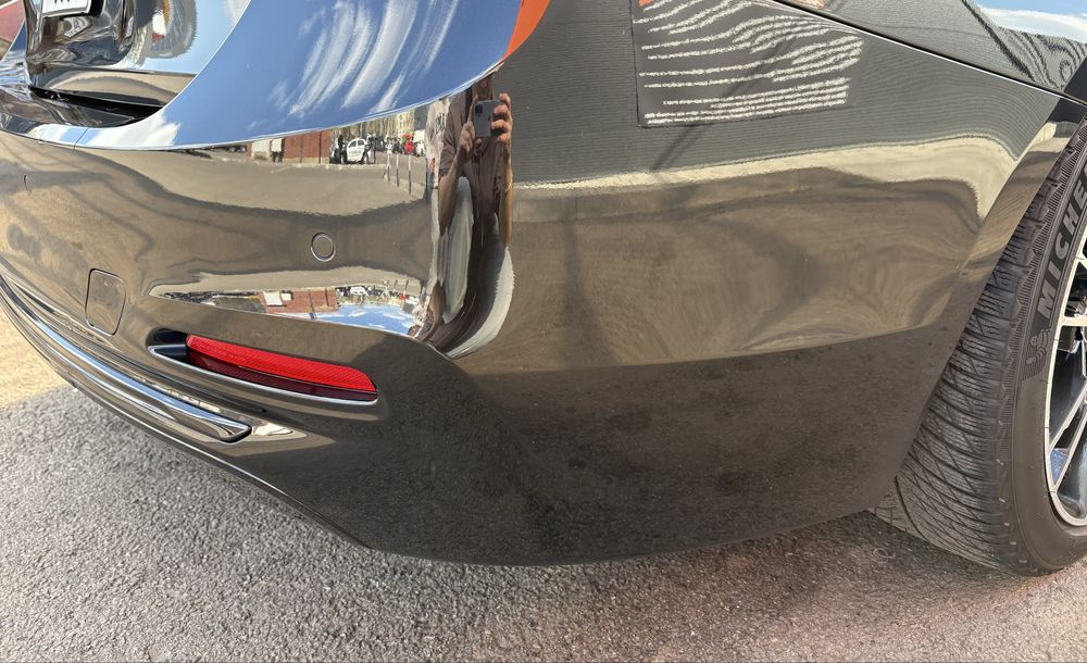 Задний бампер bmw f30 lci рестайлинг