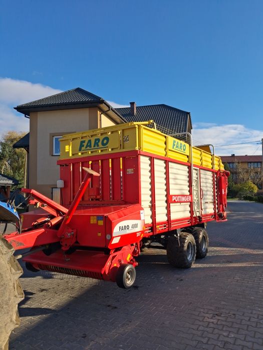 Przyczepa samozbierająca Pottinger faro 4000