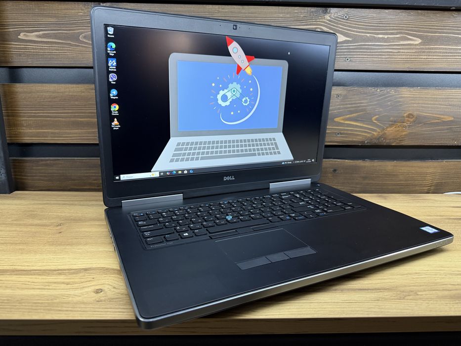 Dell Precision 7720 P5000 16GB 17,3"IPS i7-7820HQ/32GB/256Gb+750/0%