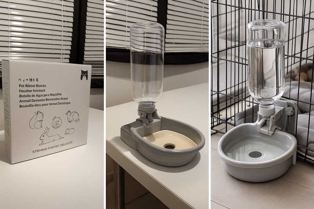 Bebedouro Automático para Animais – Compatível com Jaulas