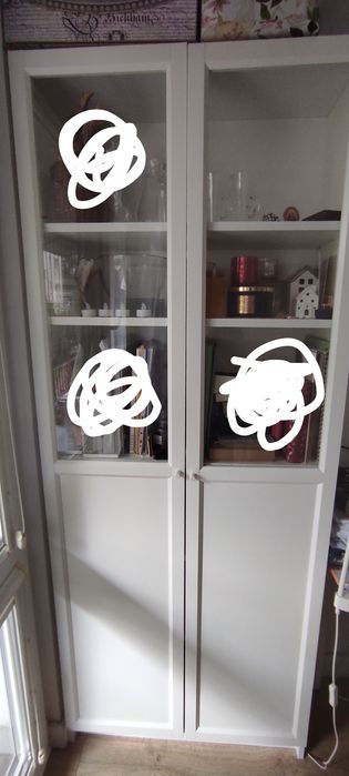 Regał Billy Ikea witryna/biblioteczka
