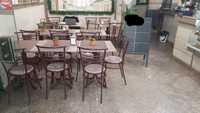 Mesas + cadeiras de restaurante/café
