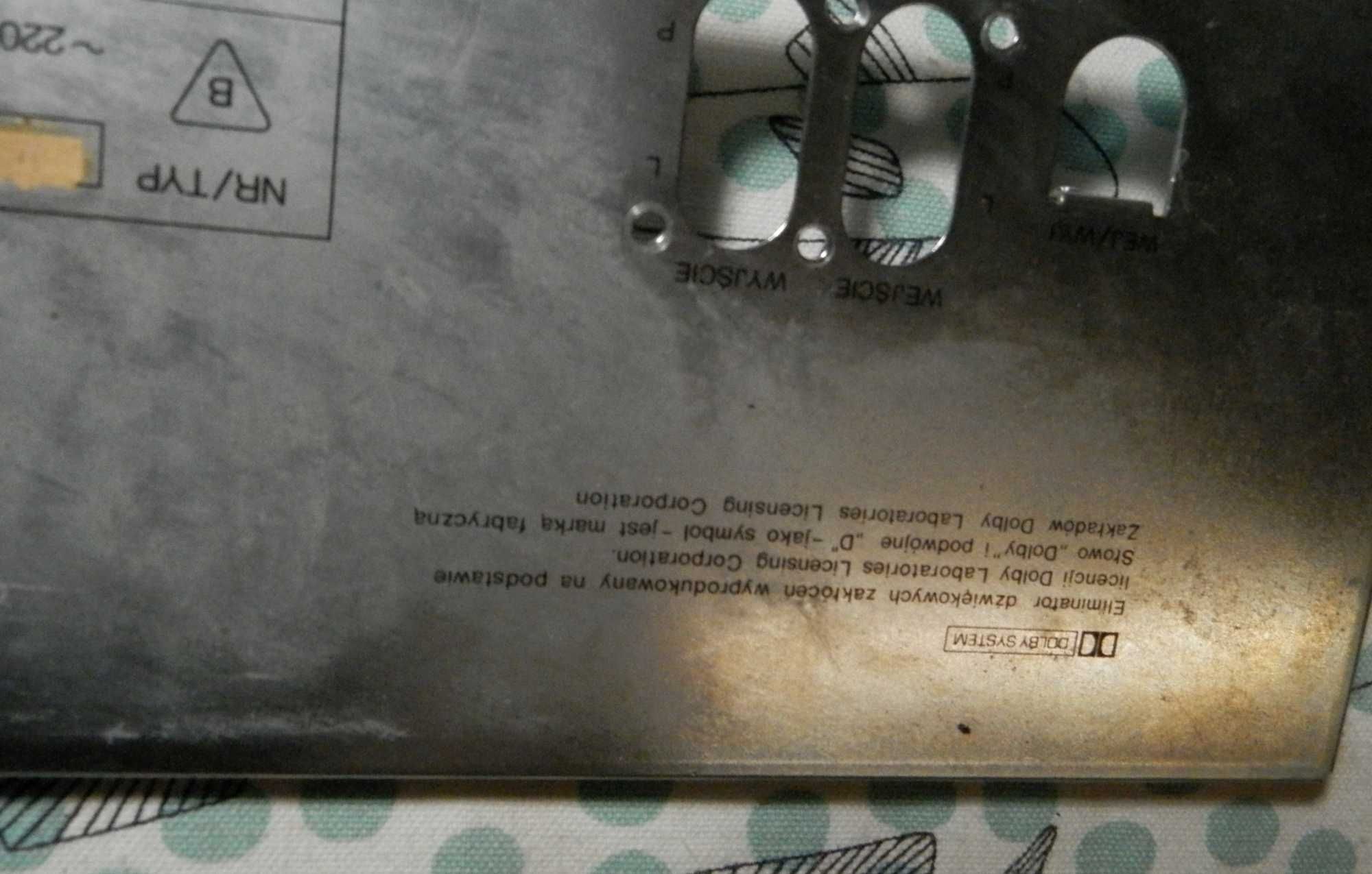 Czesci ZRK M8010, M7010 magnetofon