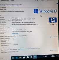 Computador HP com Windows 10 e Office