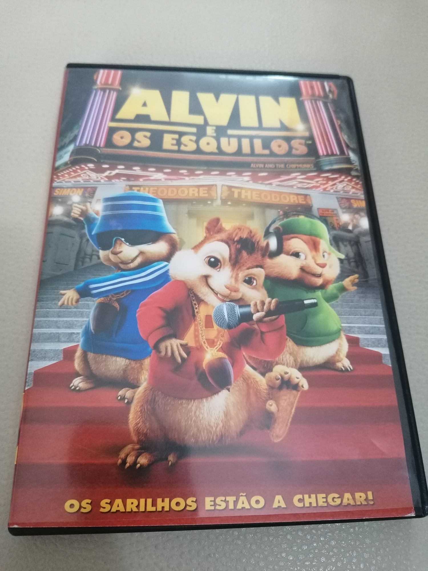 DVD Alvin e os esquilos