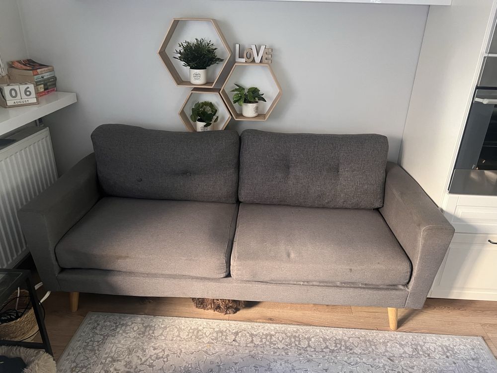 Sofa 3-osobowa, wygodna, bez funkcji spania