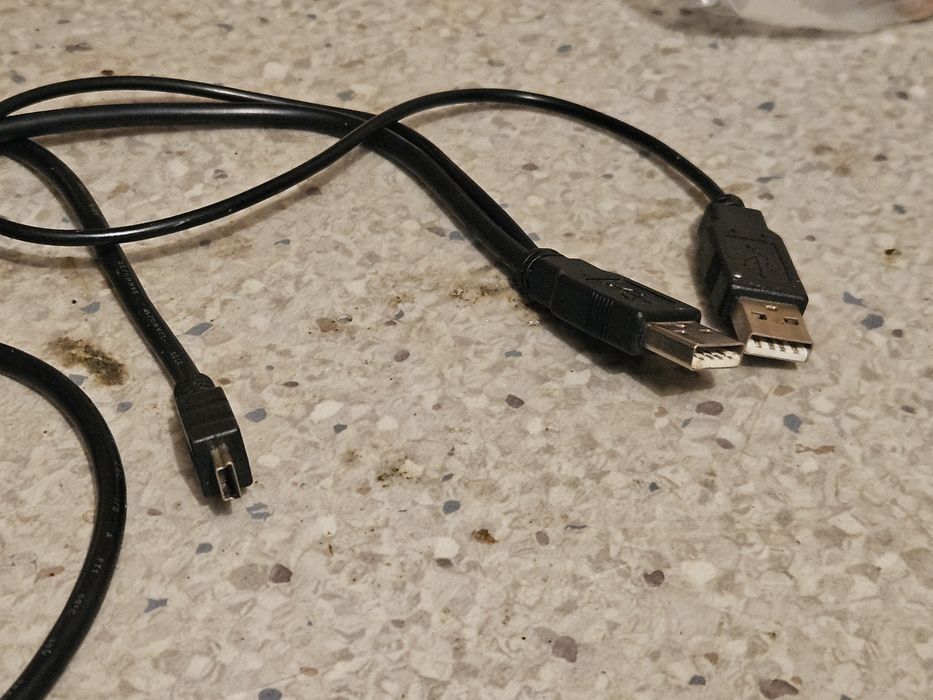 Kabel podwójny USB-A USB-B