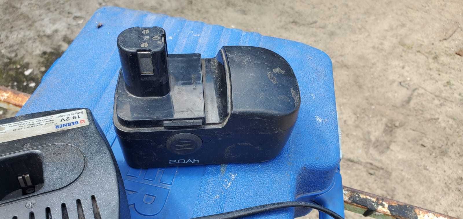 Chave de impacto Berner 19,2V com bateria.