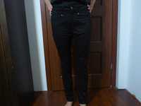czarne jeansy rurki MEXX