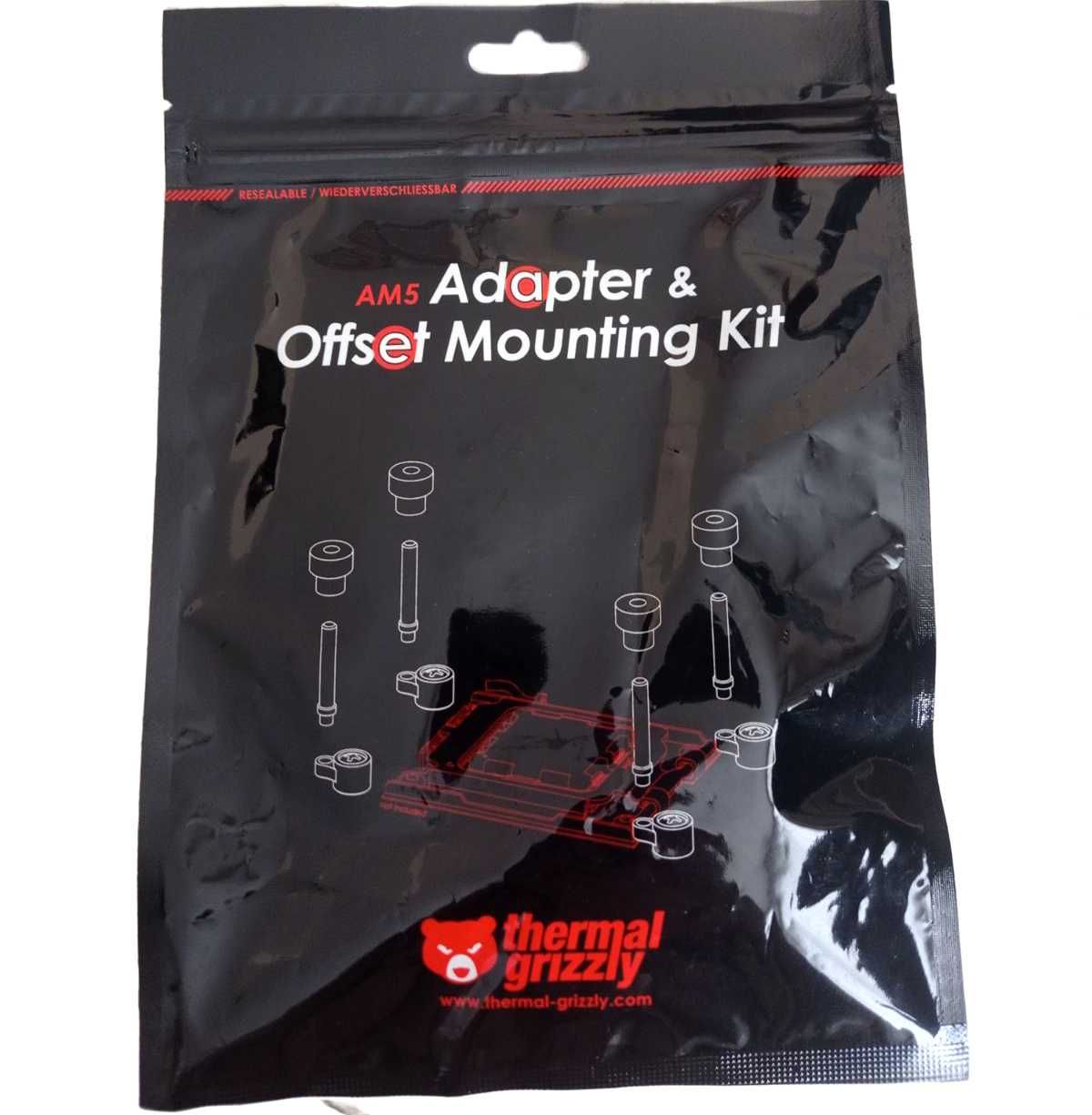 Кріплення Thermal Grizzly AM5 Adapter & Offset Mounting (TG-AD-AM5-MK)