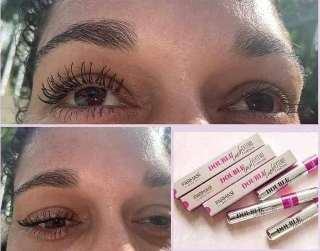 Zestaw 2 x tusz do rzęs Double Lash Extend Farmasi