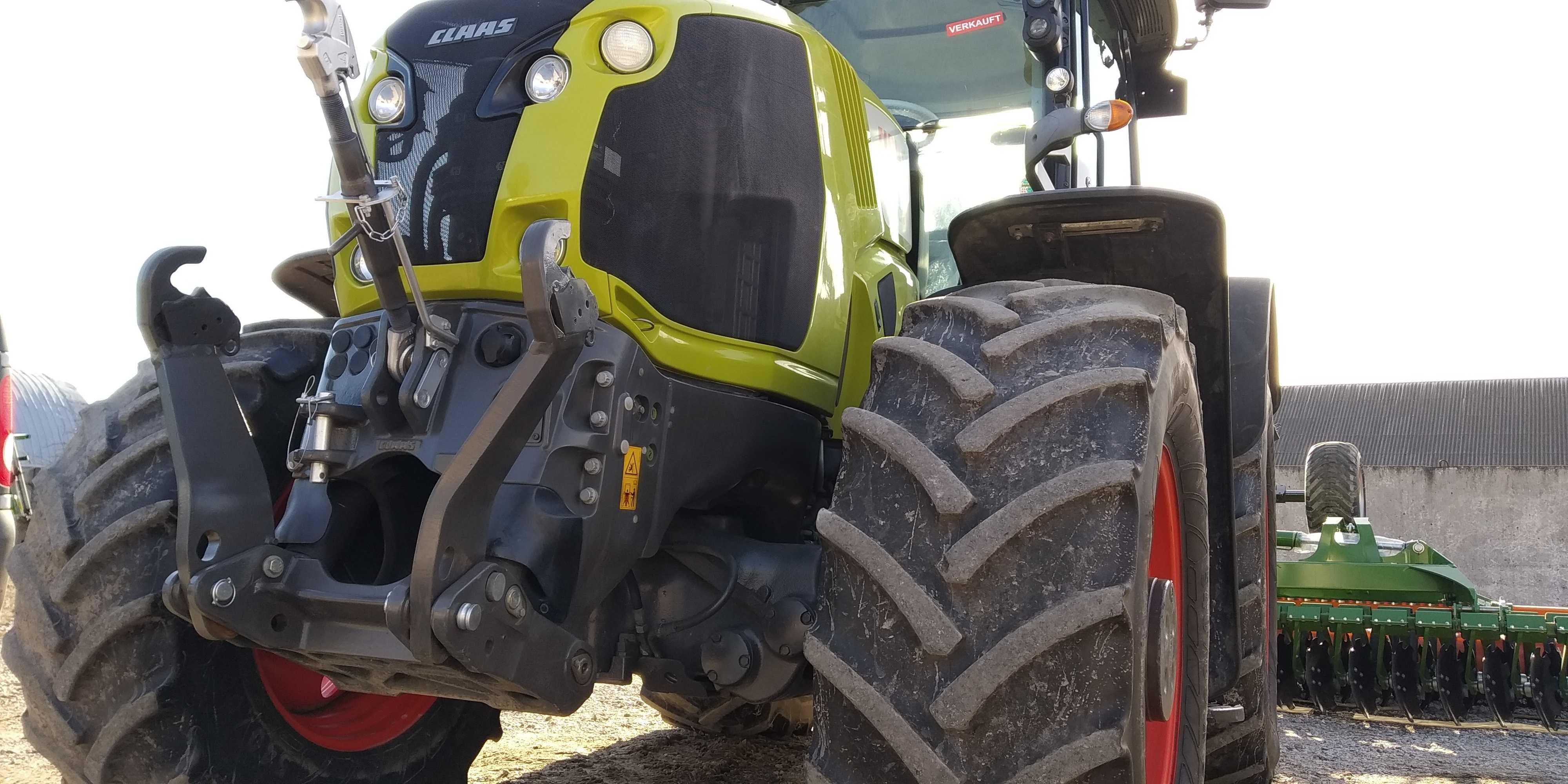 Трактор Клаас.Claas Axion 870. 2017.