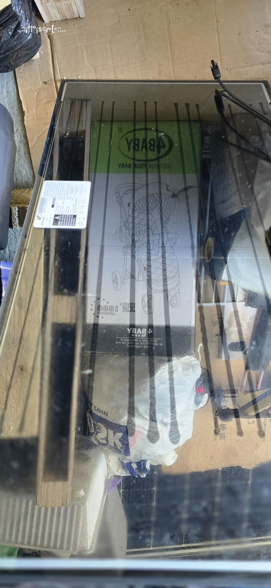 Panel Solarny szklo szklo Full black 67,5w idealny na ogrodzenie