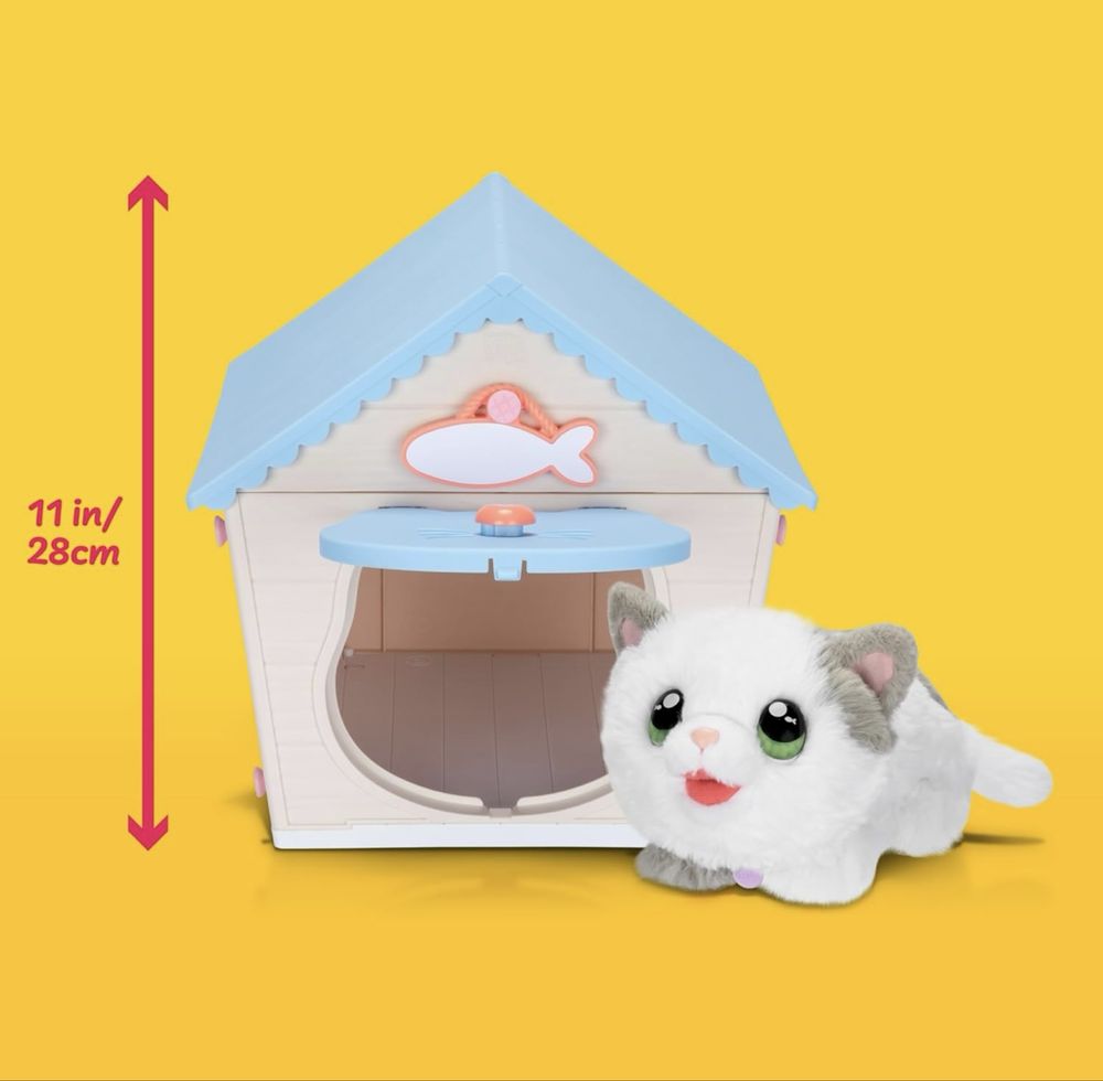 Великий Little Live Pets My Kitty's Home інтерактивна киця в будинку