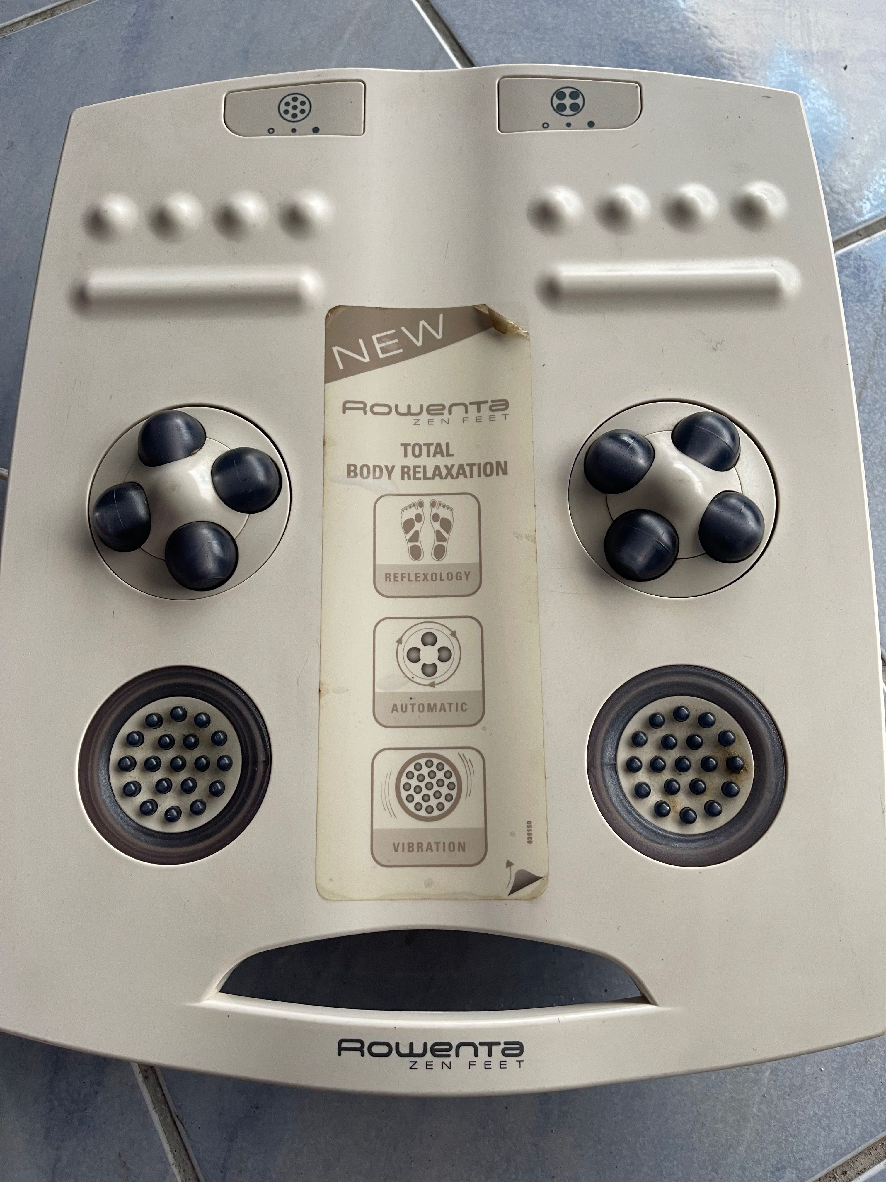 Massagem Pés Body relaxamento Rowenta