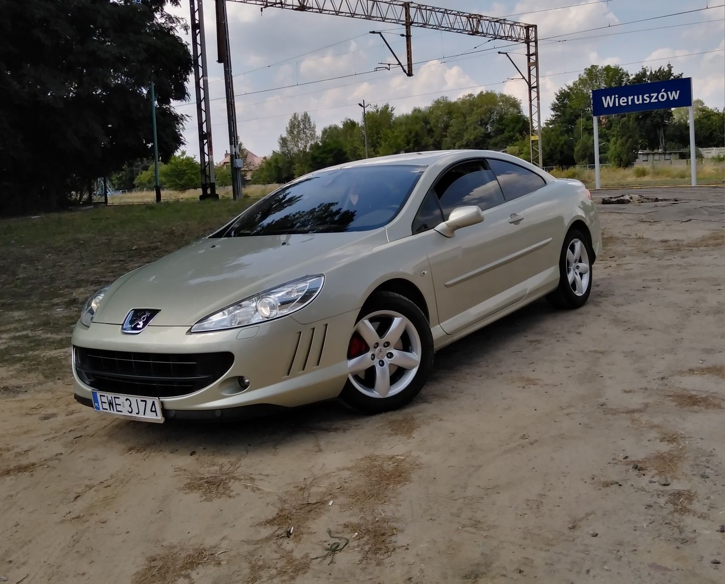 Peugeot 407 Coupe 2.2 Benz 177tys bixenon