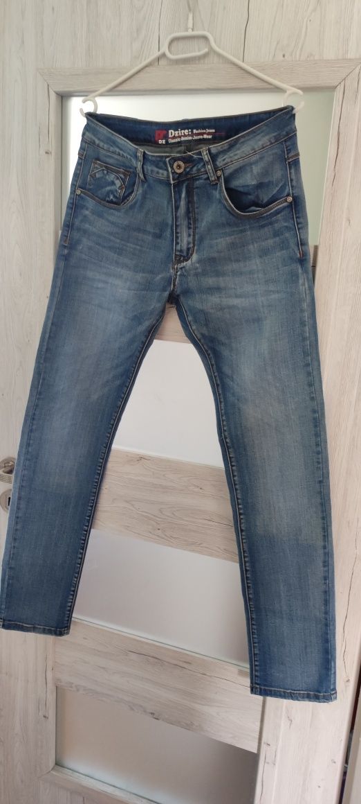 Nowe spodnie jeansowe męskie L