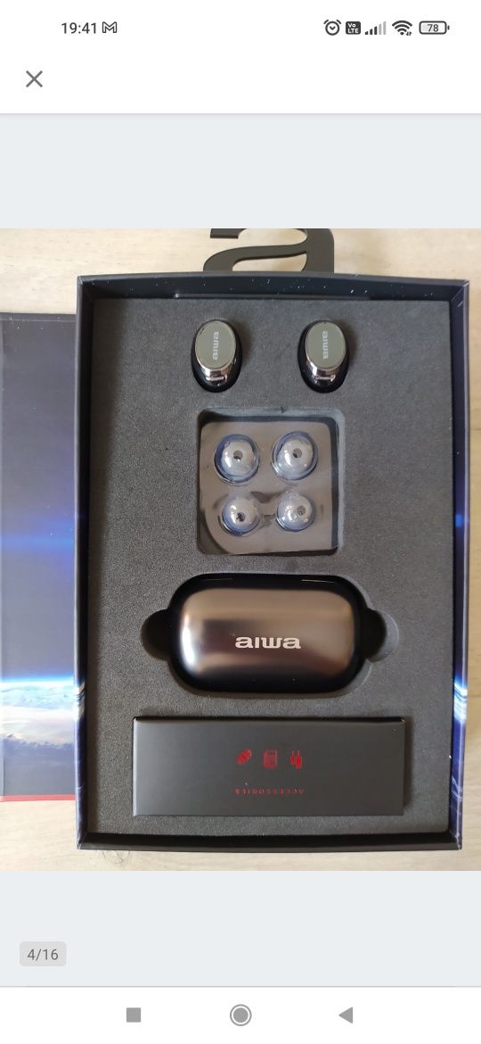AIWA EBTW-850 Gravity Słuchawki Bluetooth

Nowe, powystawowe.

Sprawne