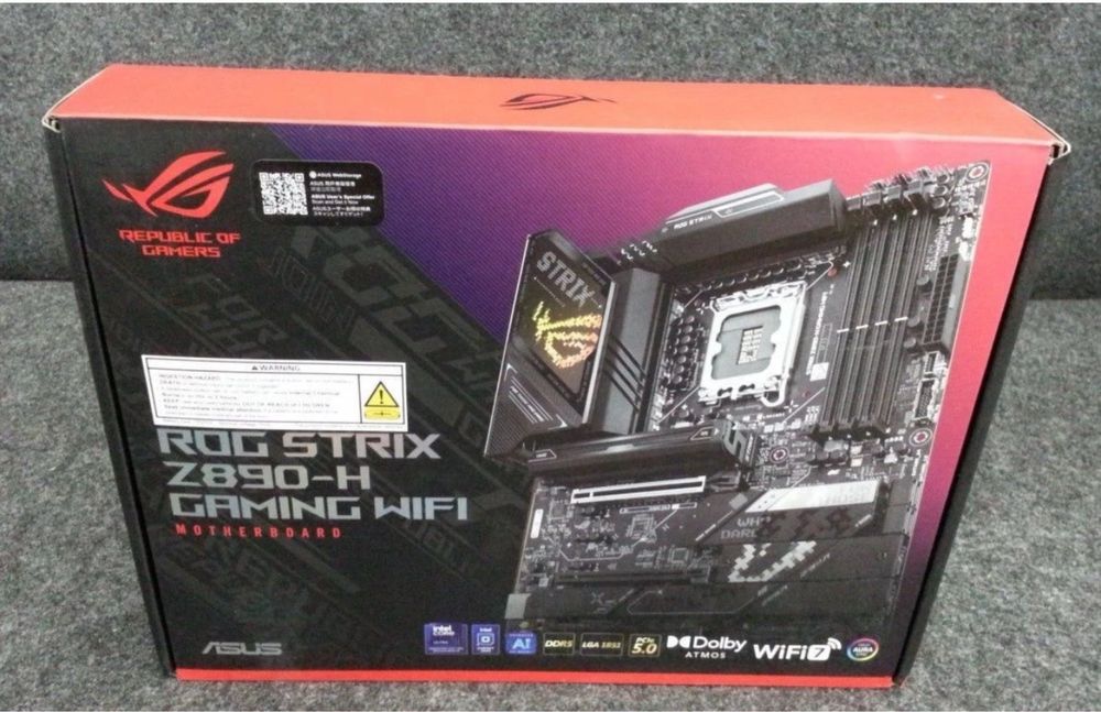 Материнська плата ASUS ROG STRIX Z890-H GAMING WIFI