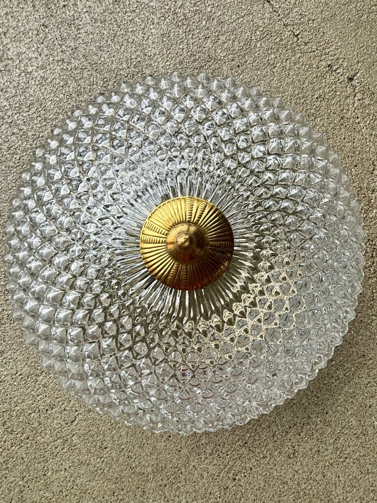 Vintage Plafon Kinkiet RZB Leuchten design Helena Tynel Niemcy 1970te
