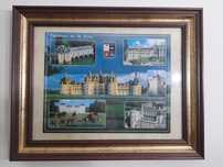 Estampa dos "Chateaux ce la Loire"