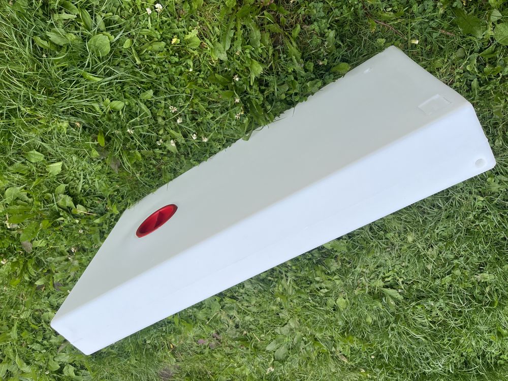 Zbiornik do kampera łódki na wode płaski 13cm 74 litry