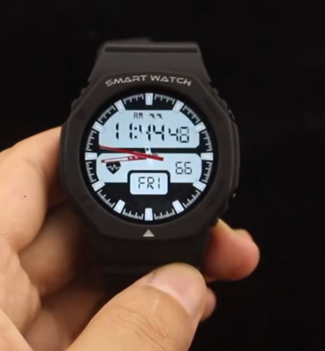 Zegarek Męski Smartwatch CelmiPro Black