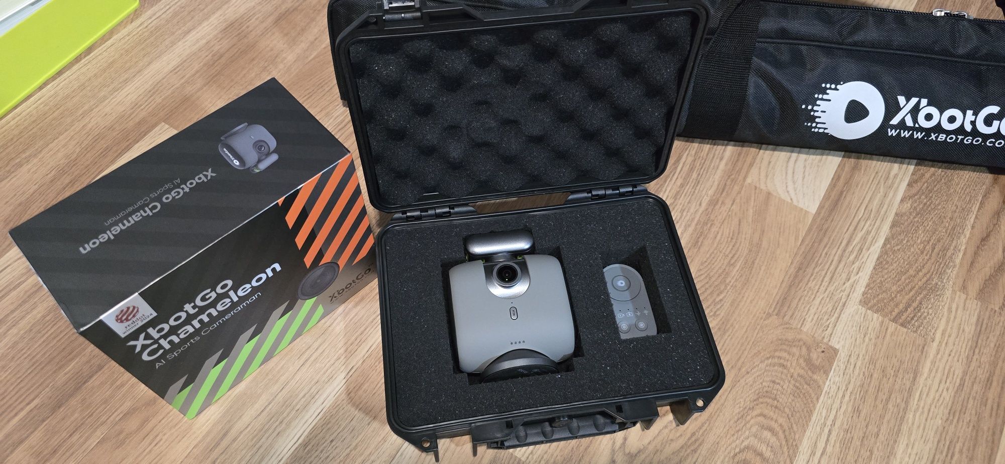 Xbot Go Chameleon + tripé + guarda sol