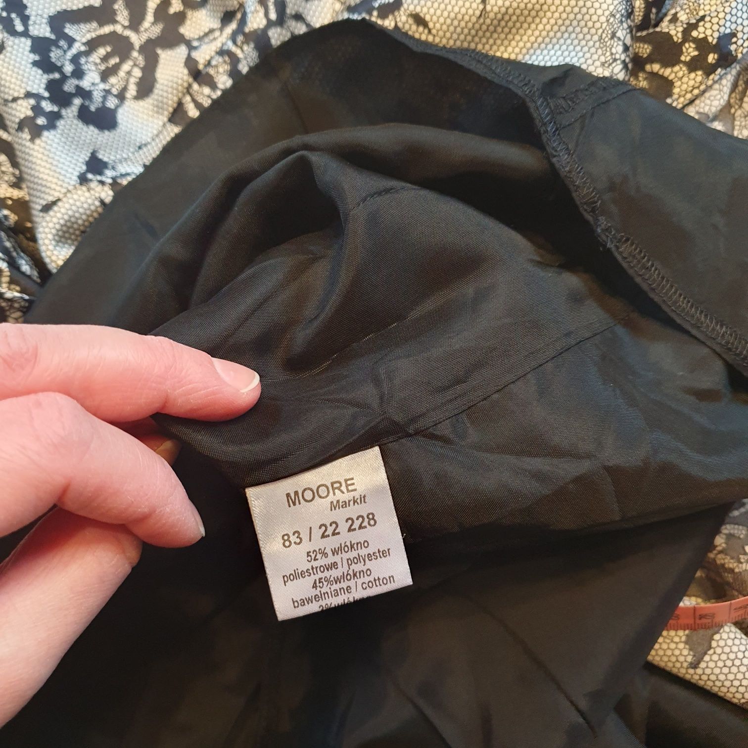 Sukienka roz 40 L połysk sylwestrowa elegancka