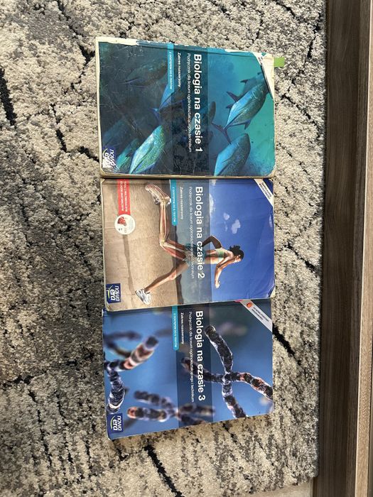 Biologia na czasie 1, 2, 3 – podręczniki zakres rozszerzony, Nowa Era