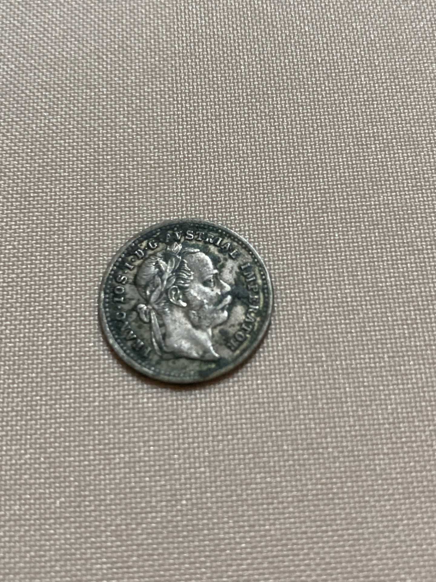 10 krajczarów z 1872 Węgry Srebro