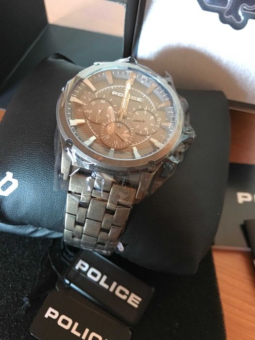Relógio Police Cobre & Cinzento