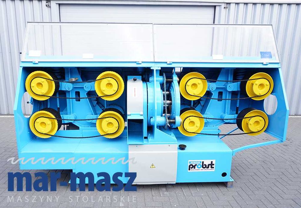 Obtaczarka WEMA PROBST* RHM 200, strugarka do bali, do okrąglaków