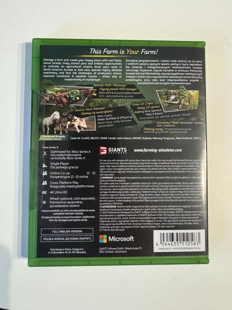 Farming 25 Xbox Series X