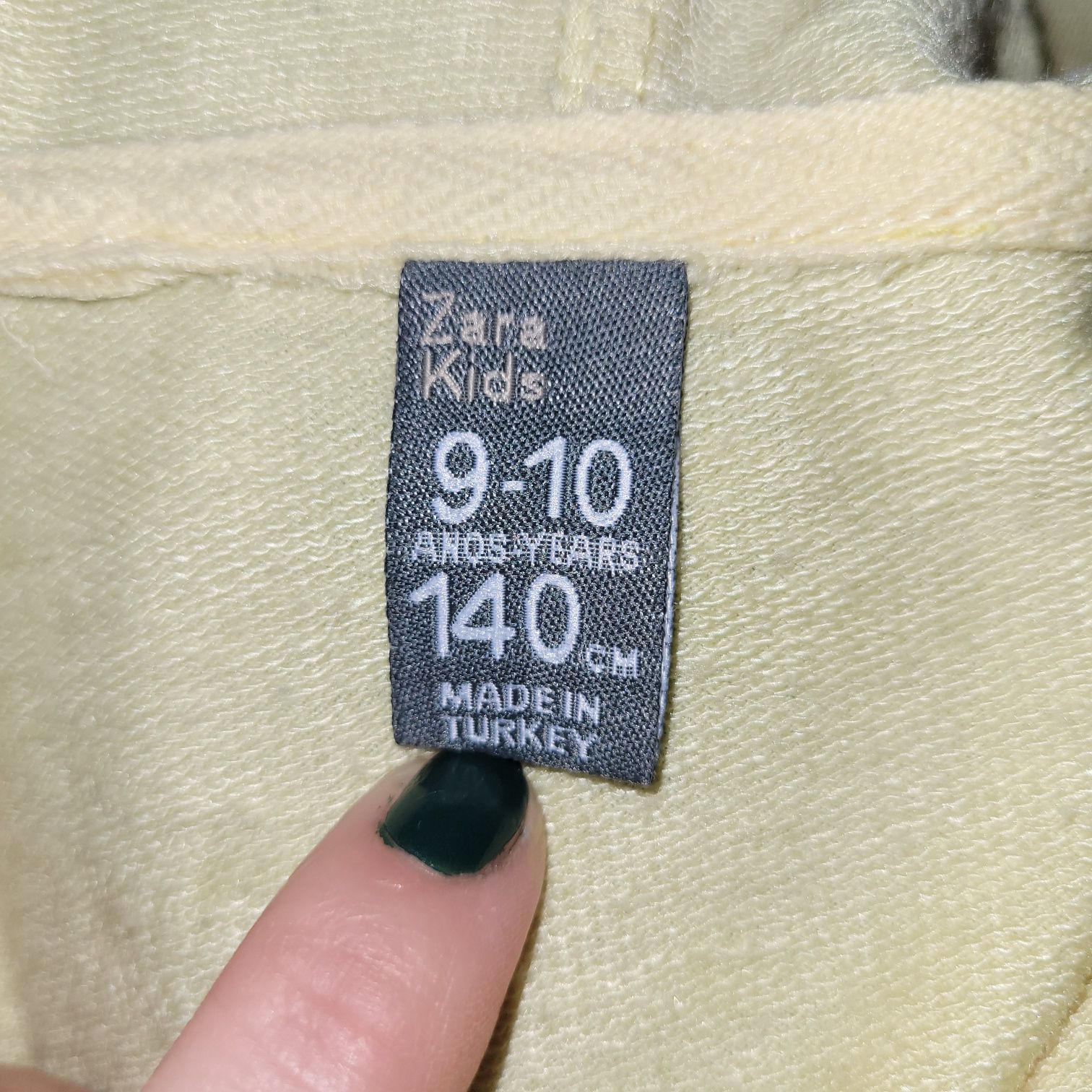 Bluza rozpinana Zara 140