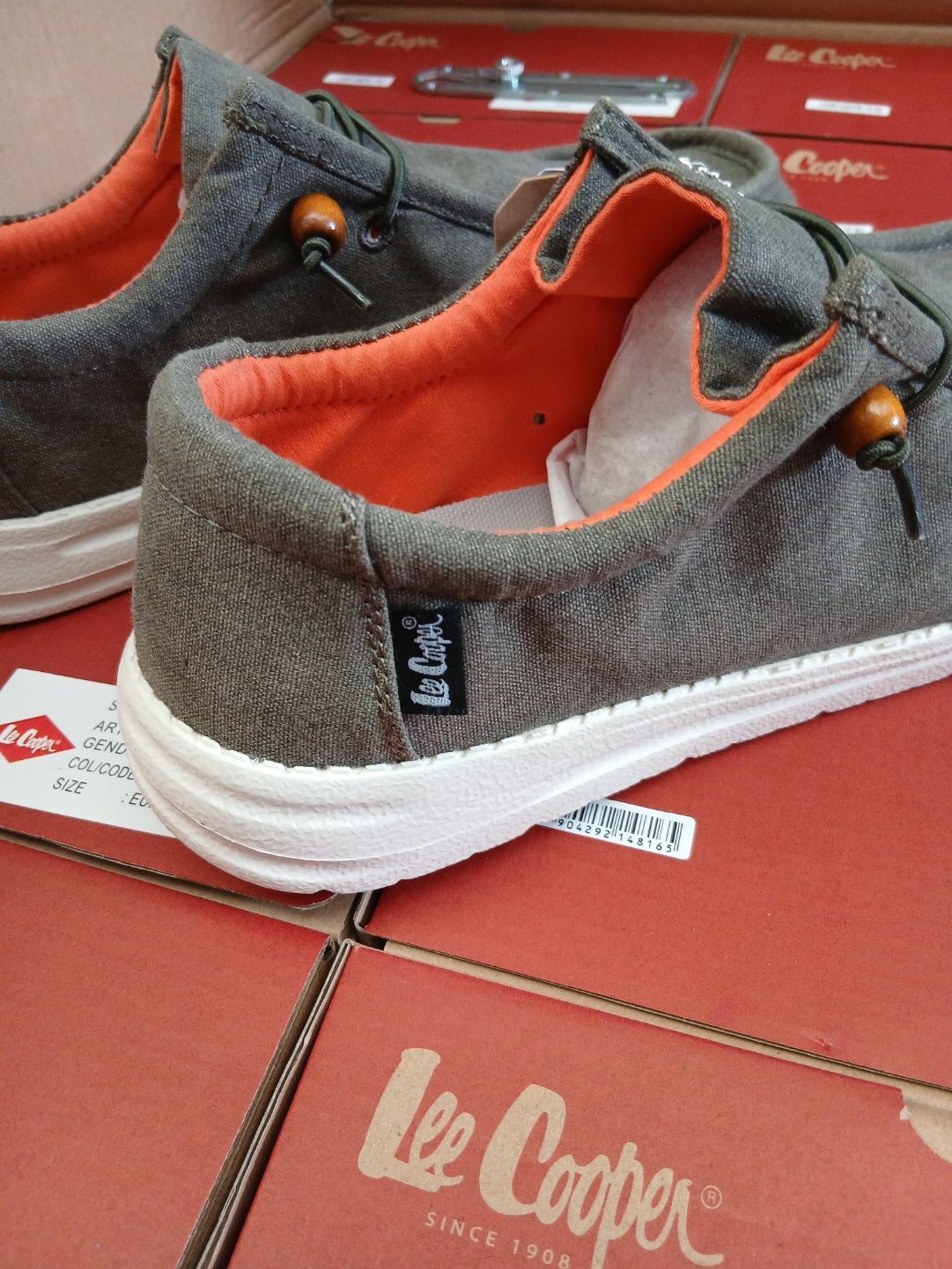 Чоловічі оригінальні макасини Lee Cooper lcw-25-01-3232m