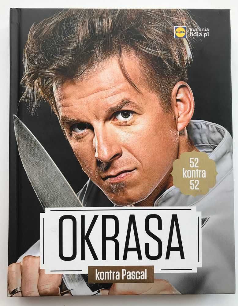 Książka kucharska Pascal kontra Okrasa