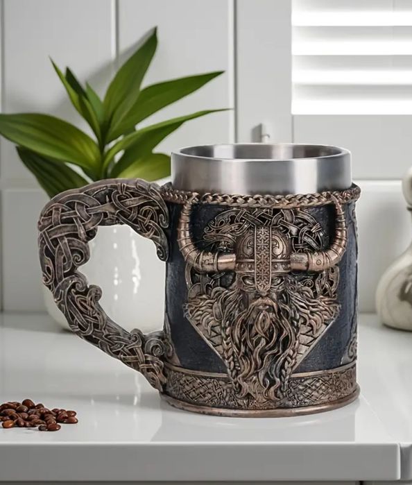 3D келих Вікінг в Середньовічному стилі!