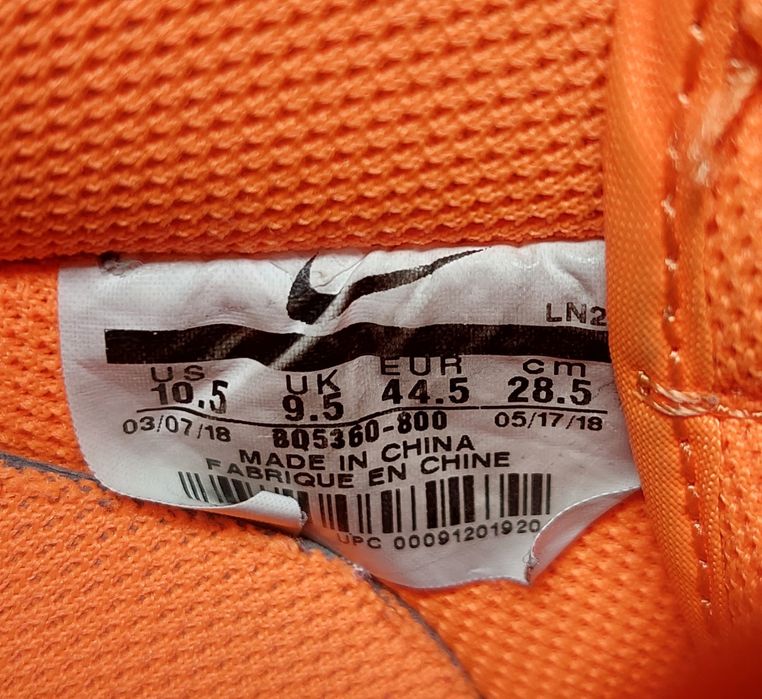 Nike Air Force 1 - tamanho 44.5