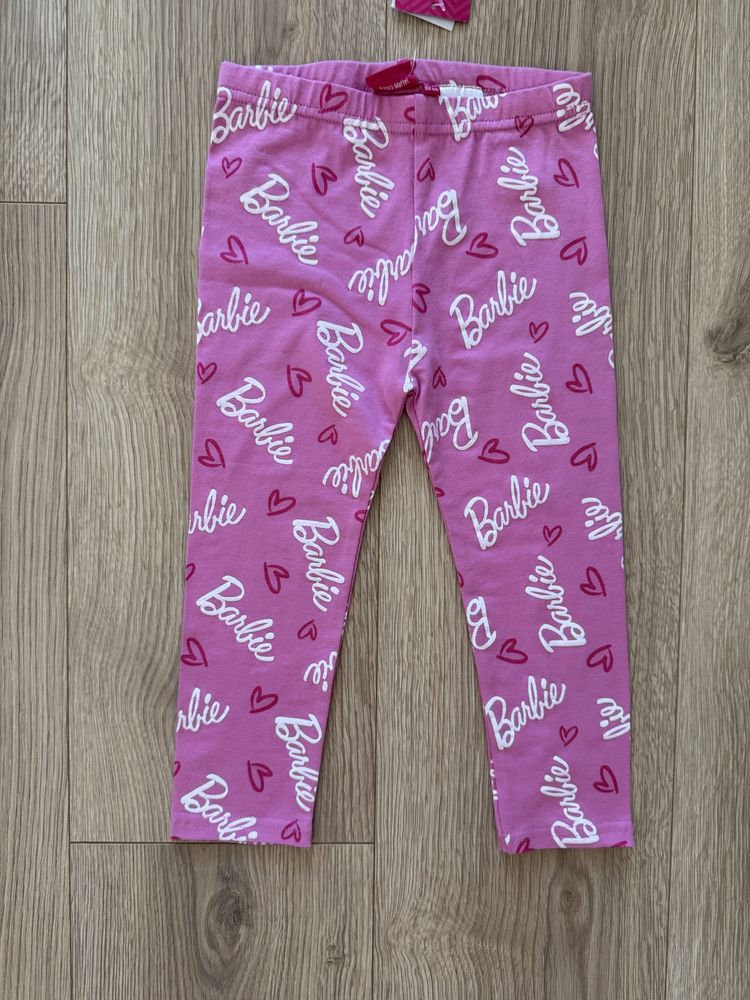 Legginsy 92 barbie bawełniane dziewczęce nowe