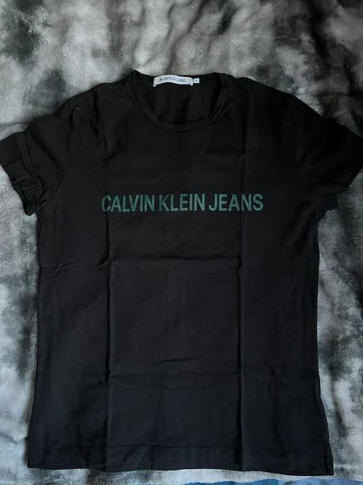 Bluzka koszulka t-shirt z napisem Calvin Klein Jeans