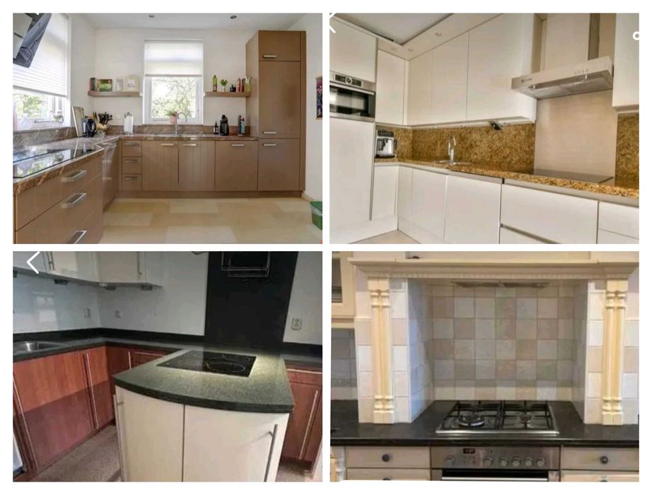 Meble kuchenne. Kilka kuchni w 1 miejscu