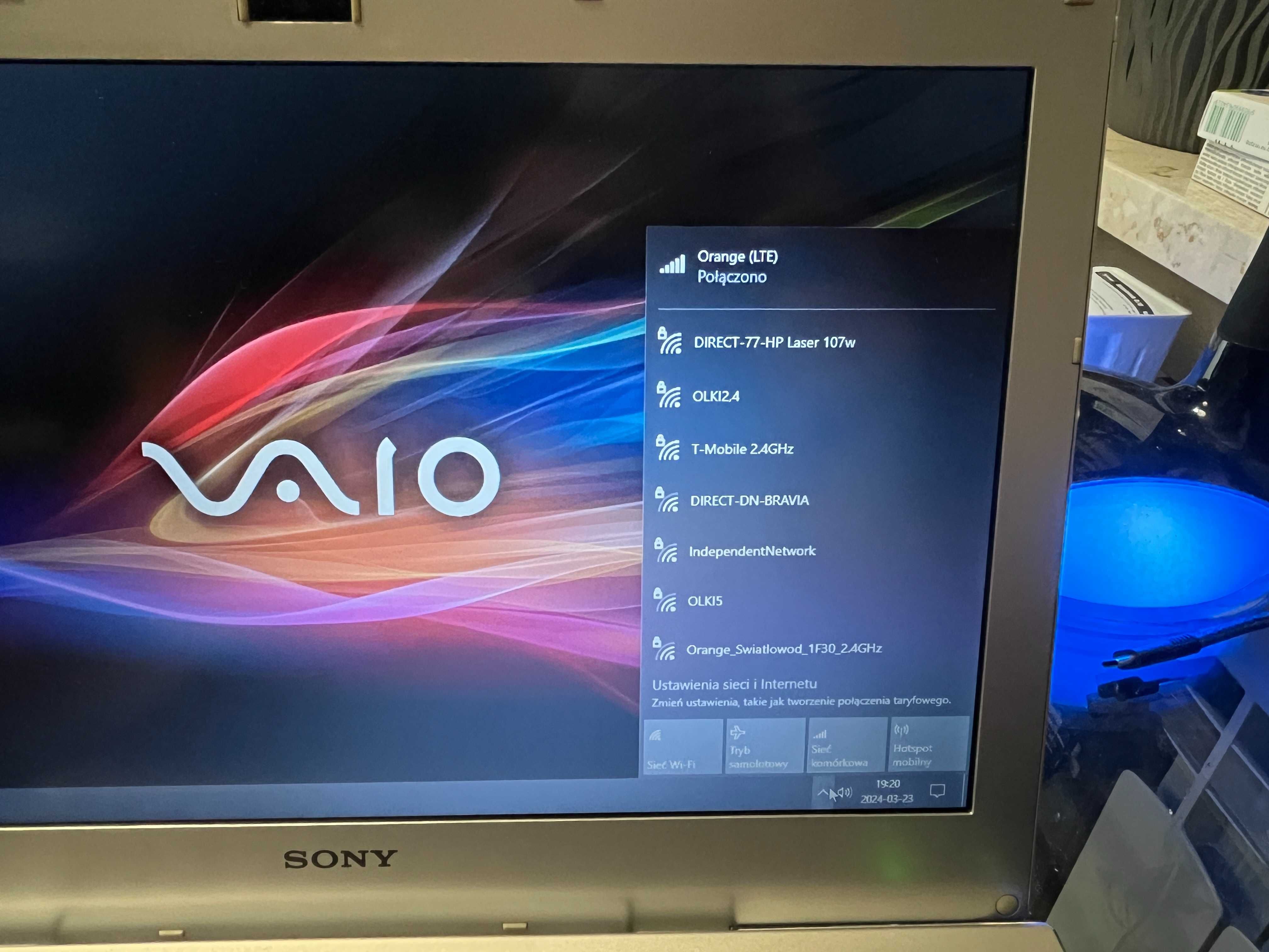 Laptop Sony VAIO SVS1312Q9ES 13,3' DVD LTE/4G SSD 256GB 12GB RAM SVS13