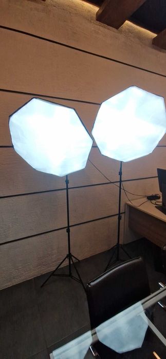 2 софтбокси + стійки б/в (Київ)