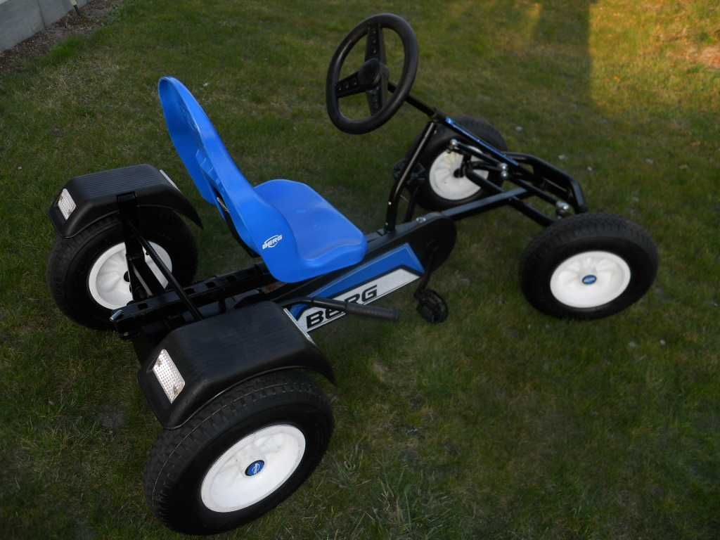 Solidny go-kart, gokart Basic BFR BERG XL, pompowane koła, do 100kg